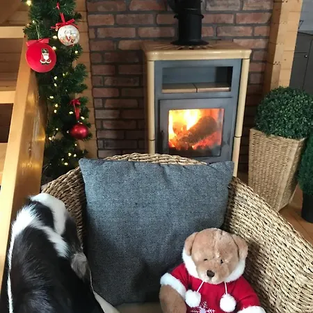 Drewniany Nad Miedwiem Domek alpejski Morzyczyn (West Pomeranian)