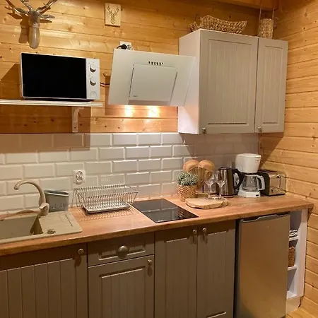 Drewniany Nad Miedwiem Chalet Morzyczyn (West Pomeranian)